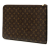 Louis Vuitton B Louis Vuitton Brown Monogram Canvas Fabric Monogram Poche Documents Portfolio France