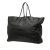Balenciaga B Balenciaga Black Calf Leather Papier A4 Zip Around Tote Italy