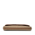 Celine B Celine Brown Beige Coated Canvas Fabric Macadam Clutch Italy