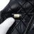 Chanel AB Chanel Black Patent Leather Leather Medium Quilted Patent Double Stitch O Case Clutch Italy