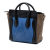 Celine B Celine Blue Calf Leather Nano Tricolor Nubuck and skin Luggage Tote Italy