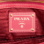 Prada AB Prada Pink Blush Calf Leather Vitello Daino Side Zip Convertible Tote Italy