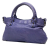 Balenciaga Purple Lambskin Motocross Classic First Satchel Italy