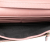 Gucci B Gucci Pink Calf Leather Microguccissima Wallet on Strap Italy