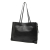 Prada B Prada Black Calf Leather Glace Etiquette Tote Italy