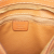 Celine B Celine Brown Coated Canvas Fabric Macadam Clutch Italy