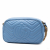 Gucci GG Marmont Small Matelassé Leather Camera Bag Blue
