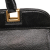 Prada B Prada Black Calf Leather Vitello Daino Frame Convertible Tote Italy