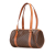 Celine B Celine Brown Coated Canvas Fabric Macadam Shoulder Bag Italy