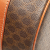 Celine B Celine Brown Coated Canvas Fabric Macadam Shoulder Bag Italy