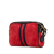 Gucci B Gucci Red Suede Leather Mini Ophidia Crossbody Italy