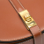 Celine B Celine Brown Calf Leather Small Besace 16 Wallet On Chain Italy