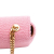 Celine AB Celine Pink Tweed Fabric Claude Chain Shoulder Bag Italy