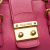 Miu Miu B Miu Miu Pink Dark Pink Goatskin Leather Madras Satchel Turkey