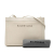 Balenciaga B Balenciaga White Ivory Calf Leather Perforated Logo Navy Pochette Crossbody Italy