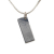 Christian Dior B Dior Silver Silver Plated Metal Oblique Trotter Pendant Necklace Italy