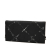 Chanel AB Chanel Black Nylon Fabric Old Travel Line Bifold Long Wallet France