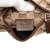 Gucci B Gucci Brown Beige Canvas Fabric GG Double Pocket Belt Bag Italy