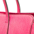 Gucci B Gucci Pink Dark Pink Calf Leather Medium Swing Tote Italy