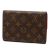 Louis Vuitton B Louis Vuitton Brown Monogram Canvas Fabric Monogram Trifold Wallet France
