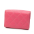 Chanel B Chanel Pink Caviar Leather Leather CC Quilted Caviar Compact Flap Wallet Italy