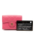 Chanel B Chanel Pink Caviar Leather Leather CC Quilted Caviar Compact Flap Wallet Italy
