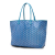 Goyard AB Goyard Blue Coated Canvas Fabric Goyardine Saint Louis PM France