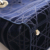 Christian Dior AB Dior Blue Navy Velvet Fabric Medium Cannage Lady D Lite Italy