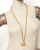 Chanel Vintage Triple Coco Mark Necklace