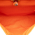 Hermès B Hermès Orange Dark Orange with Brown Canvas Fabric Toile Herbag Zip 31 France
