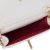 Chanel White Lambskin Leather Leather Mini Quilted Lambskin CC Enamel Heart Clutch With Chain Italy