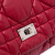 Christian Dior B Dior Red Lambskin Leather Leather Lambskin Cannage Milly La Foret Bag Italy