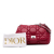 Christian Dior B Dior Red Lambskin Leather Leather Lambskin Cannage Milly La Foret Bag Italy