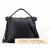 Louis Vuitton B Louis Vuitton Black Lambskin Leather Leather Monogram Antheia Ixia MM Italy