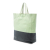 Celine B Celine Green Lime Calf Leather Bicolor Vertical Cabas Tote Italy