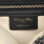 Christian Dior AB Dior Blue Canvas Fabric Oblique Saddle Bag Italy