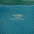 Hermès AB Hermès Blue Peacock with Green Calf Leather Clemence Double Sens 45 France