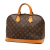 Louis Vuitton B Louis Vuitton Brown Monogram Canvas Fabric Monogram Alma PM United States