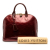 Louis Vuitton B Louis Vuitton Red Burgundy Vernis Leather Leather Monogram Vernis Alma PM France