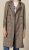 Sandro Checked trench coat