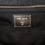 Prada B Prada Black Calf Leather Vitello Daino Frame Convertible Tote Italy