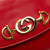 Gucci B Gucci Red Calf Leather Small Zumi Satchel Italy