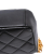 Chanel AB Chanel Black Lambskin Leather Leather Small Quilted Lambskin CC Coin Flap Italy