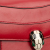 Bvlgari B Bvlgari Red Calf Leather Medium skin Serpenti Forever Shoulder Bag Italy
