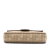 Fendi B Fendi Brown Beige Canvas Fabric Zucca Embroidered Baguette Satchel Italy