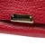 Burberry B Burberry Red Calf Leather Embossed Grained Langley Crossbody Romania