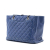 Chanel B Chanel Blue Caviar Leather Leather Caviar Grand Shopping Tote Italy