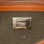 Fendi B Fendi Brown Khaki Canvas Fabric Zucca Embroidered Baguette Satchel Italy