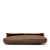 Celine B Celine Brown Coated Canvas Fabric Macadam Clutch Italy