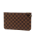 Louis Vuitton AB Louis Vuitton Brown Damier Canvas Fabric Damier Ebene Neverfull MM Pouch France